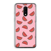 Watermeloen: OnePlus 7 Transparant Hoesje