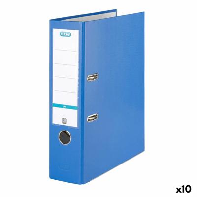 Map met hendelboog Elba Blauw A4 (10 Stuks)