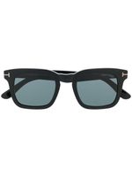 TOM FORD Eyewear lunettes de soleil FT0751 à monture carrée - Noir