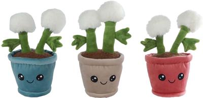 Plant pluche paardenbloem L 3ass 23 cm - Van der leeden