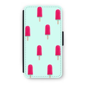 Waterijsje: iPhone X Flip Hoesje