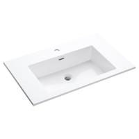 Differnz Industrial wastafel | wit | 75 x 46 cm