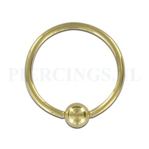 BCR 1.2 mm x 12 mm goud kleur