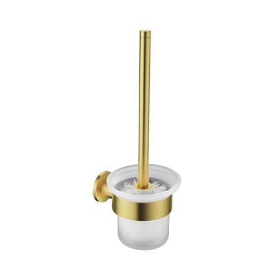 Toiletborstel Aloni Aloni | Wandmontage | Incl.Wandhouder | Messing | Goud geborsteld