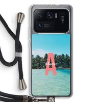 Pacific Dream: Xiaomi Mi 11 Ultra Transparant Hoesje met koord