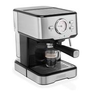 Princess 01.249412.01.001 Capsulemachine RVS, Zwart Nespresso - thumbnail