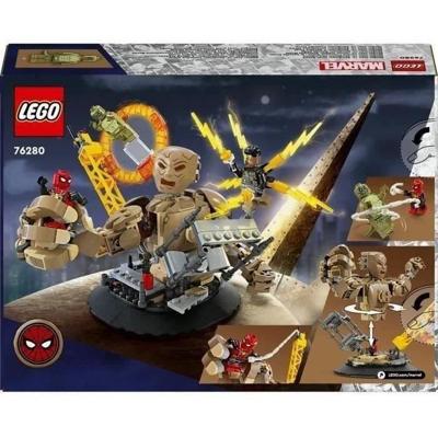 LEGO 76280 Marvel Spider-Man vs. Sandman: The Final Battle, speelgoed met superheldenminifiguren
