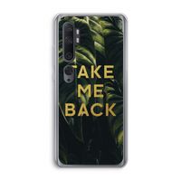 Take me back: Xiaomi Mi Note 10 Pro Transparant Hoesje