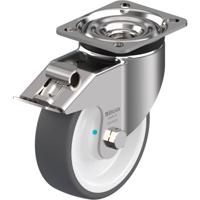 Blickle LKX-POTH 125KAD-1-FI Zwenkwiel met rem Wieldiameter: 125 mm Draagvermogen (max.): 350 kg 1 stuk(s)
