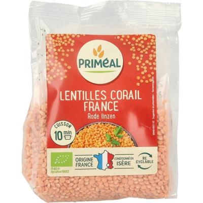 Primeal Rode linzen bio