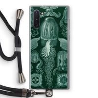 Haeckel Cubomedusae: Samsung Galaxy Note 10 Transparant Hoesje met koord
