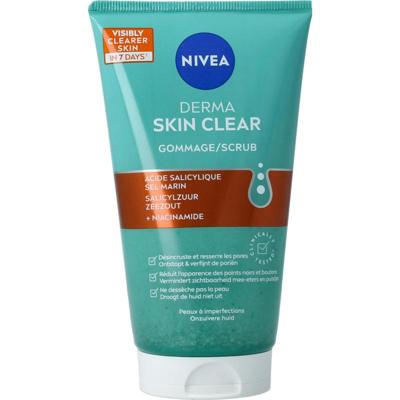 Nivea Derma skin clear scrub