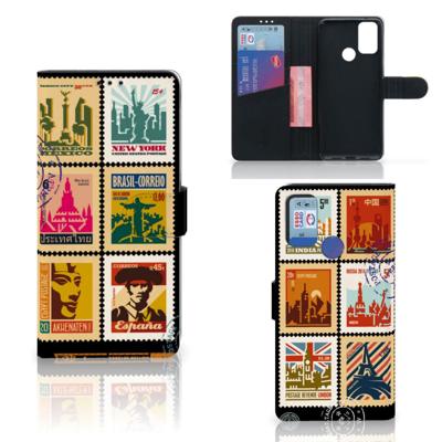 Alcatel 1S (2021) | Flip Cover | Postzegels