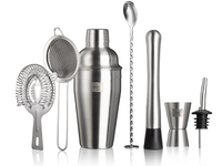 Vacu Vin Cocktail Set Plus - Zilver - 7 stuks