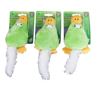 Katten-speelgoed vogelbekdier catnip 22cm grn - Gebr de boon