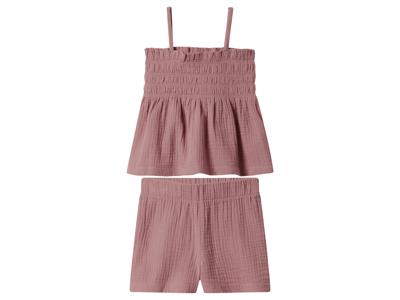 lupilu Mousseline kinderset (Lichtroze, 122/128)