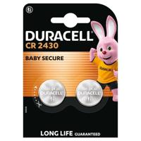 Batterij duracell knoopcel 2x cr2430 lithium