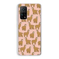 Alpacas: Xiaomi Mi 10T 5G Transparant Hoesje