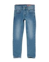 HEMA Kinderbroek jogdenim skinny fit middenblauw (middenblauw)