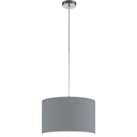 Moderne LED Hanglamp - E27 Fitting - 1-lichts - Mat Grijs Aluminium