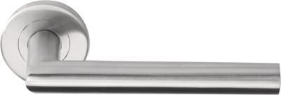 Formani Basics LB2L-19 deurkruk EN1906/3 geveerd op rozet - mat RVS