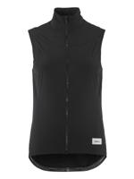 Craft endur light wind vest dames black