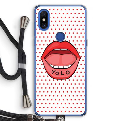 Yolo Denise: Xiaomi Mi Mix 3 Transparant Hoesje met koord