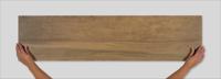 Vloer-/wandtegel houtlook Castelvetro Aequa 120x30cm donkerbruin mat gerectificeerd