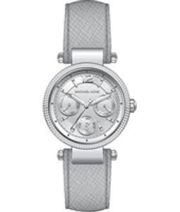 Horlogeband Michael Kors MK2503 Leder Grijs 16mm