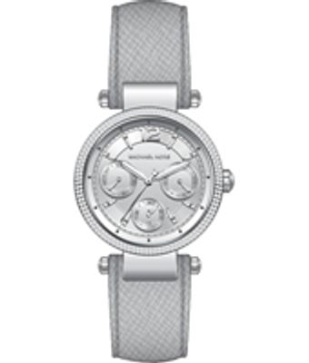 Horlogeband Michael Kors MK2503 Leder Grijs 16mm