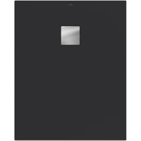 Villeroy & Boch Excello douchevloer - 100x80cm - polyurethaan/acryl Anthracite uda1080exc2v-1s