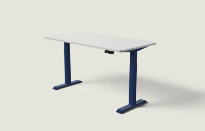 Desktronic HomeOne bureau Diepblauw / Grijs / 160x80 cm