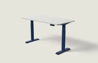 Desktronic HomeOne bureau Diepblauw / Grijs / 160x80 cm