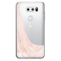 Peach bath: LG V30 Transparant Hoesje