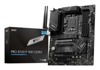 MSI PRO B760-P WIFI DDR4 moederbord LGA 1700 ATX