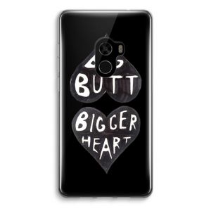 Big butt bigger heart: Xiaomi Mi Mix 2 Transparant Hoesje