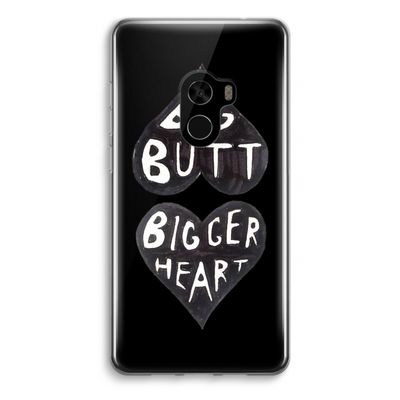 Big butt bigger heart: Xiaomi Mi Mix 2 Transparant Hoesje