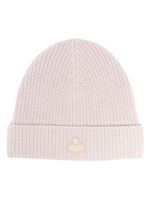 ISABEL MARANT bonnet nervuré à logo appliqué - Tons neutres