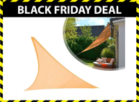 Schaduwdoek - 3 x 3 x 3 M - Driehoek - Beige