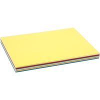 Colortime Lentekarton, a5, vel 148x210 mm, 180 gr, diverse kleuren, 60 div vellen/ 1 doos