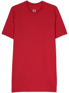 Rick Owens t-shirt Level T en coton biologique - Rouge