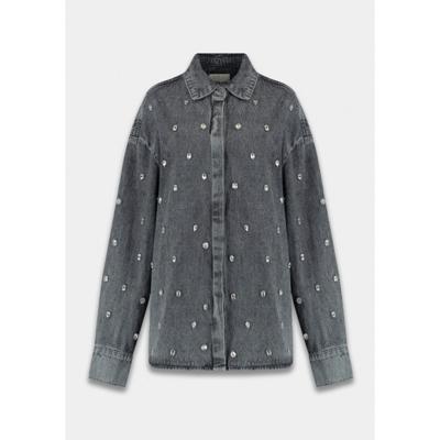 Harper & Yve - Grijs | Dames | Blouse | Grijs | XL | regular | Kamst mode