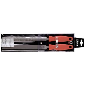 Dick 13052000 Multifunctionele vijl-rasp-set 2-delig Lengte 200 mm 1 set(s)