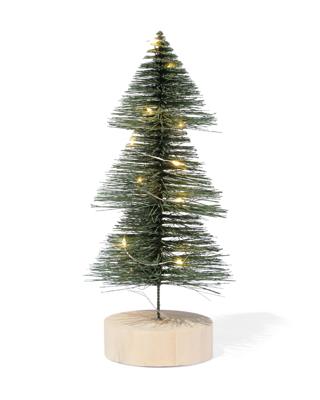 HEMA Mini Kerstboom Met Lichtjes (wit)