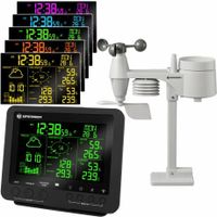 Bresser Optics 7002520CM3000 digitale weerstation Zwart, Wit LED Batterij/Accu - thumbnail