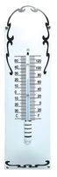 Thermometer Deco Wit / Zwart - thumbnail