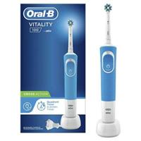 Elektrische tandenborstel Oral-B BRAUN VITALITY PRO Wit Grijs