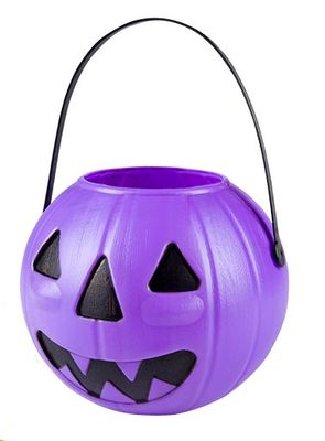 Boland emmer pompoen 14 x 16 cm paars Boland emmer pompoen 14 x 16 cm paars