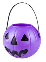 Boland emmer pompoen 14 x 16 cm paars - thumbnail