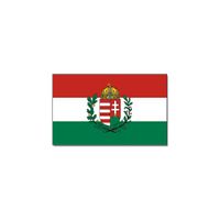 Gevelvlag/vlaggenmast vlag Hongarije 90 x 150 cm   -